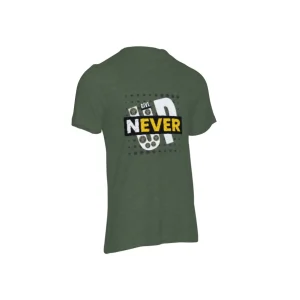 NEVER GIVE UP Short Sleeve unisex (100% Heavy Cotton)